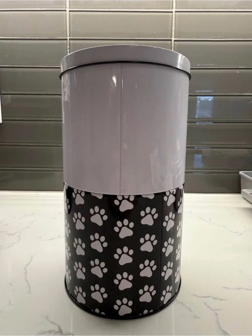 “Reserved for the cat” treat holder